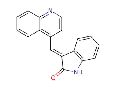(E)-3-(quinolin-4-ylmethylene)indolin-2-one