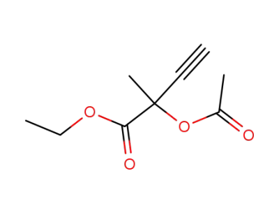 ethyl 2-acetoxy-2-methylbut-3-ynoate